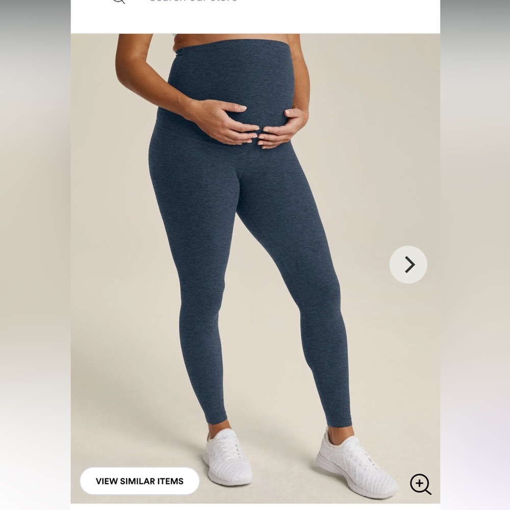 Spacedye Love the Bump Midi Maternity Legging size M